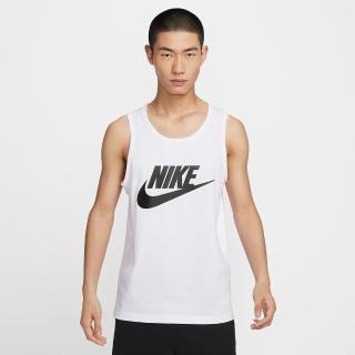 【NIKE 耐吉】背心 男款 運動背心 AS M NSW TANK ICON FUTURA 白 AR4992-101