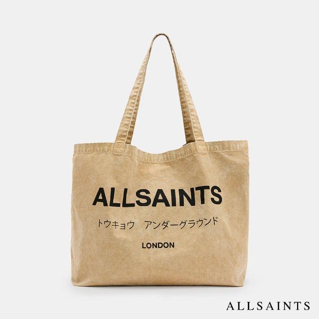 【ALLSAINTS】UNDERGROUND 托特包手提袋-卡其 M249XB