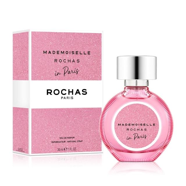 【ROCHAS 羅莎】羅莎小姐在巴黎女性淡香精30ml(專櫃公司貨)