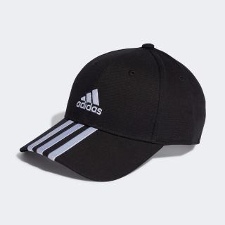 【adidas 愛迪達】BBALL 3S CAP CT 黑 刺繡 男女 棒球帽 老帽 遮陽帽(IB3242 ∞)