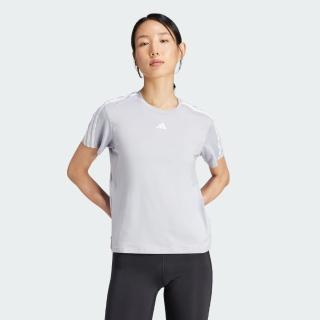 【adidas 愛迪達】TR-ES 3S T 灰 短袖上衣 女款 運動(IX0987 ∞)