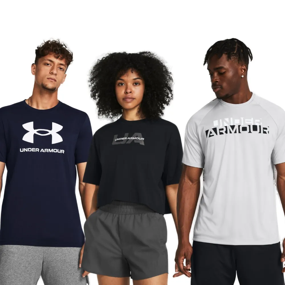 【UNDER ARMOUR】UA 男女款 SPORTSTYLE LOGO UPDATE 短袖T-Shirt 運動短T(多款任選)