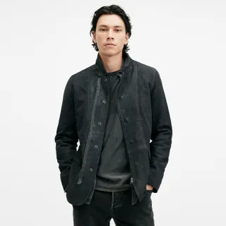 【ALLSAINTS】NORTON 羊皮西裝皮衣可拆卸外套 M007LB(常規版型)