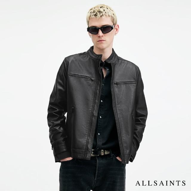 【ALLSAINTS】JADE 俐落復古皮衣外套 M016LB(常規版型)