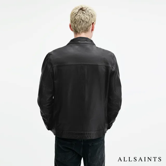 【ALLSAINTS】JADE 俐落復古皮衣外套 M016LB(常規版型)