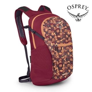 【Osprey】Daylite Plus 20 日常/旅行背包 流墨印痕/夏櫧粉(多功能背包 通勤背包 運動後背包)