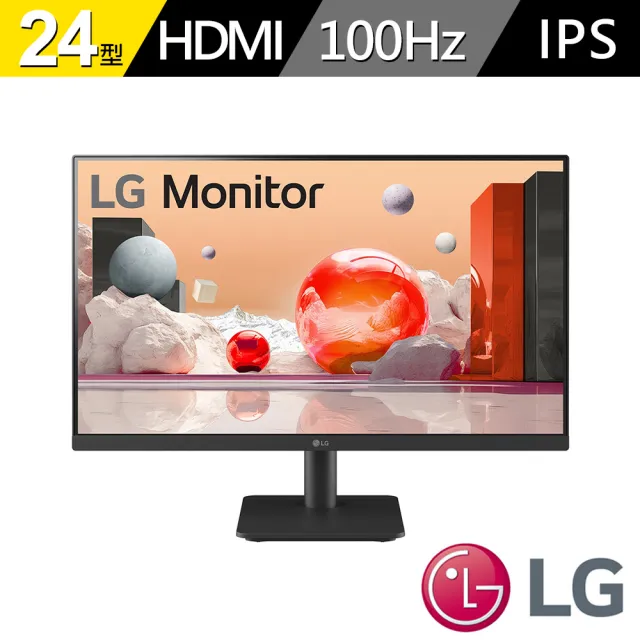 【LG 樂金】24MS500-B 23.8型 IPS 16:9 100Hz護眼螢幕(FHD/HDMI/5ms)