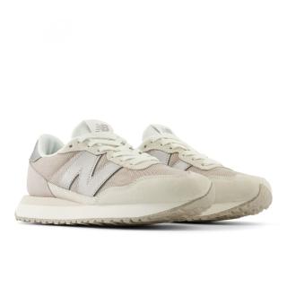 【NEW BALANCE】237系列 女鞋 休閒鞋 麂皮 復古 穿搭 銀灰色(WS237MSB ∞)
