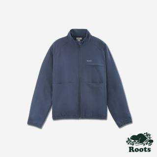 【Roots】Roots男裝- ATHLEISURE WOVEN 外套(軍藍色)