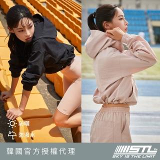 【STL】現貨 韓國瑜伽 MatchUp 短版 連帽 泡泡袖 防曬 防潑水 防風 女 寬鬆 梭織 運動 工裝 外套(多色)