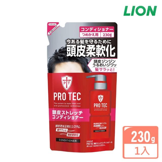 【LION 獅王】PRO TEC 頭皮養護涼感控油潤髮乳補充包-230g