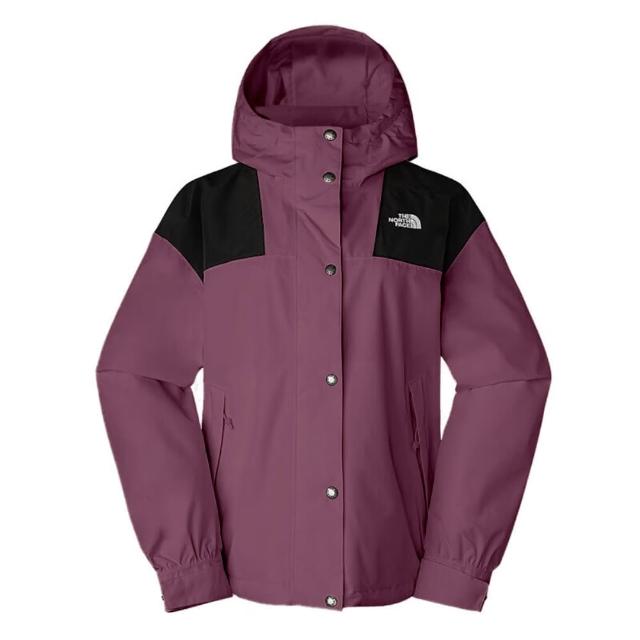 【The North Face】TNF 北臉 防潑水透氣連帽衝鋒外套 W DRYVENT BLOCKING JACKET-AP 女 紫(NF0A7QSI53I)