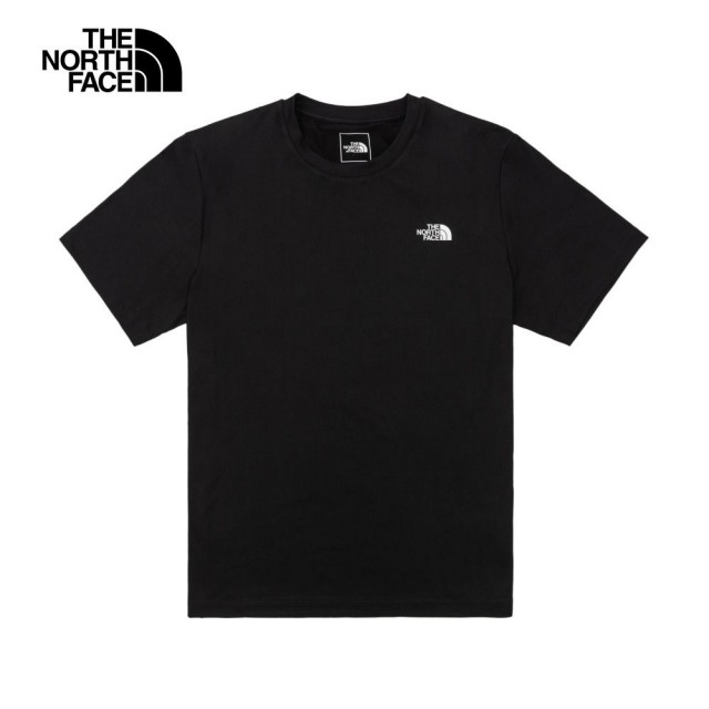 【The North Face】TNF 北臉 休閒 吸濕防曬 短袖上衣 M BREEZE GRAPHIC S/S TEE - AP 男 黑(NF0A89ZZJK3)