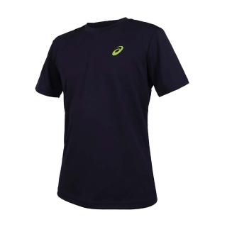 【asics 亞瑟士】男排球短袖T恤-臺灣製 運動 上衣(2053A225-400)