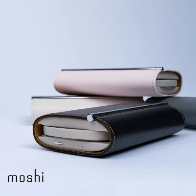 【moshi】IonGo 10K Duo 雙向充電帶線行動電源(USB-C 及 lightning 雙充電線)