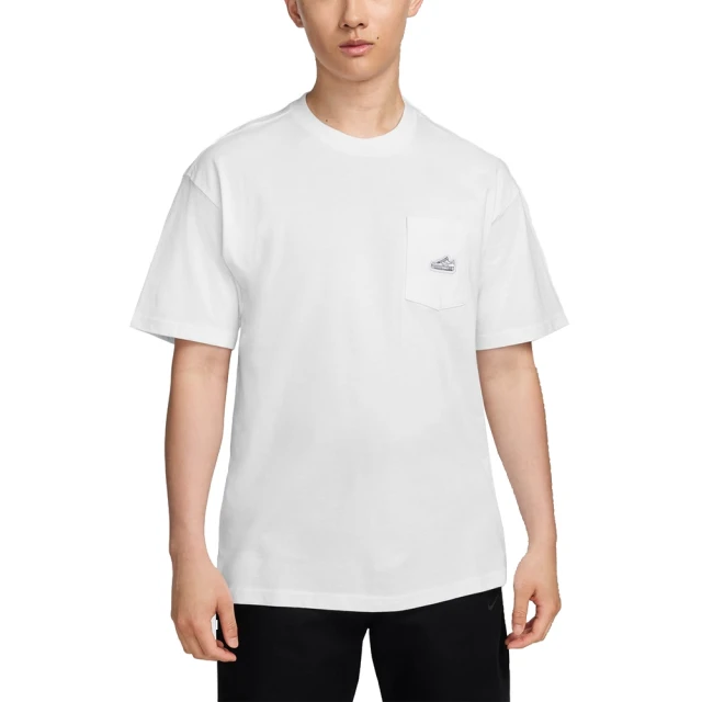 NIKE 耐吉 AS M NSW TEE M90 PKT PTCH CNCT 男 圓領短袖T恤 短袖上衣 白(FZ5414100)