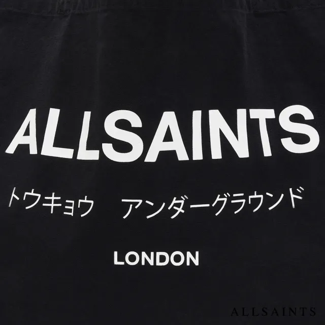 【ALLSAINTS】UNDERGROUND 托特包手提袋-黑 M170XB