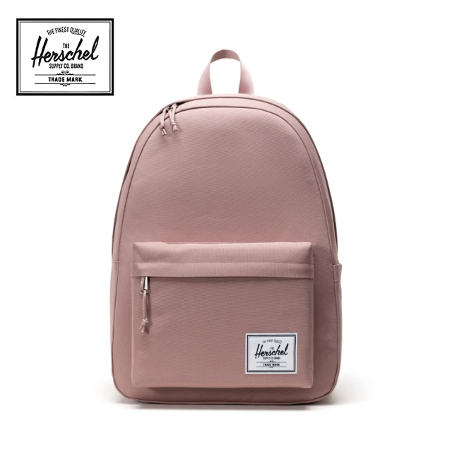 Herschel 官方直營 後背包 16吋筆電包 書包 雙層 30L Classic™ XL 灰粉(11546-02077-OS)