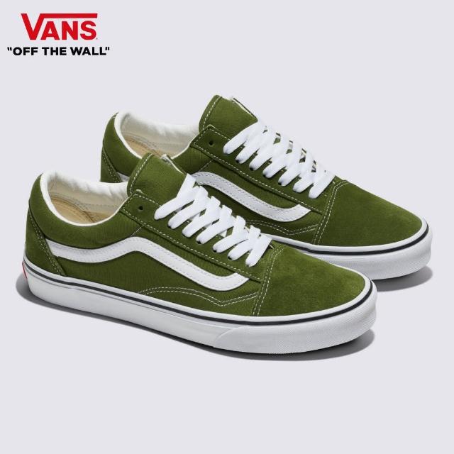 【VANS 官方旗艦】Old Skool 男女款綠色滑板鞋