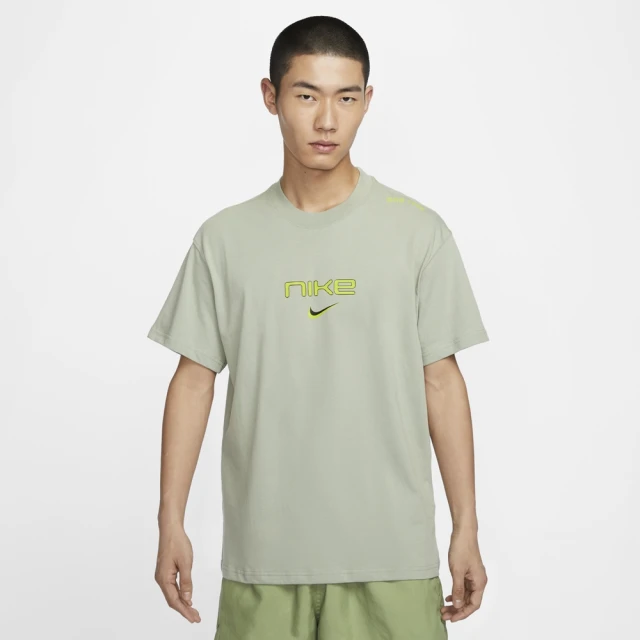 NIKE 耐吉 短袖 上衣 T恤 運動 休閒 男 AS M NSW TEE M90 FW MBR CN 綠色(FZ5416370)