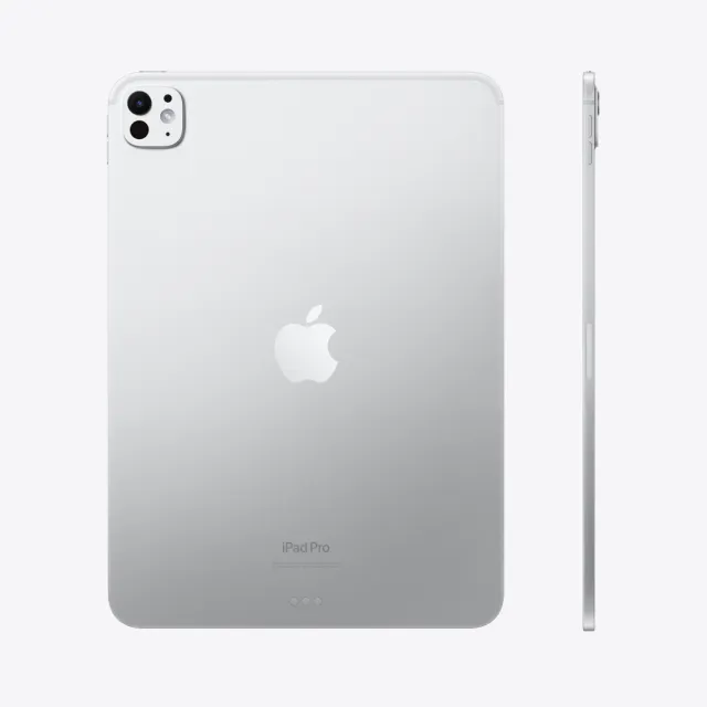 【Apple】2024 iPad Pro 13吋/WiFi/256G 平板電腦 (三折筆槽殼+鋼化保貼組)