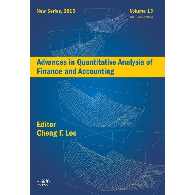 【MyBook】Advances in Quantitative Analysis of Fi(電子書)