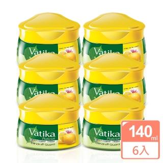 【杜拜DABUR】VATIKA檸檬茶樹清爽平衡護髮霜140ml(6入組)