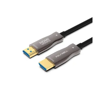 【POLYWELL】HDMI 2.0 AOC 光纖線 公對公 /15M