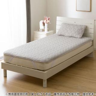 【NITORI 宜得利家居】保潔墊 SMOOTH TOUCH GY 雙人 A2416(保潔墊 SMOOTH TOUCH)