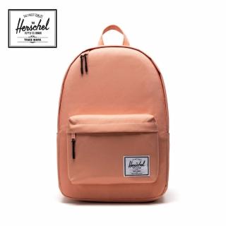 【Herschel】官方直營 後背包 15吋 書包 筆電包 Classic X-Large 粉(10492-05838-OS)