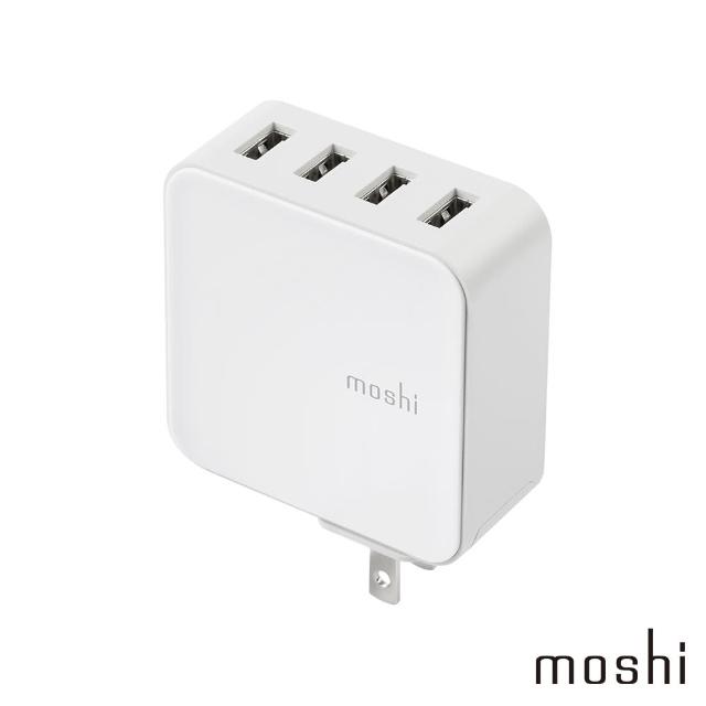 【moshi】ProGeo 旅充系列 USB 4-Port 充電器 35W