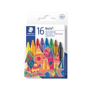 【STAEDTLER 施德樓】施德樓 快樂學園 無毒安全油蠟筆16色組 MS220NC16