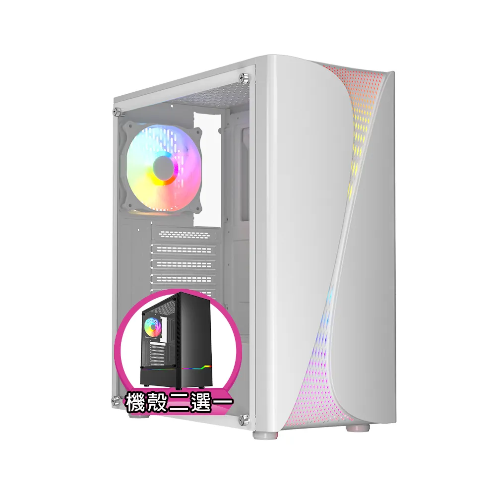 【NVIDIA】i5十核GeForce RTX 3050{世界龜J12B}電競電腦(i5-14400F/華碩B760/16G/500G)