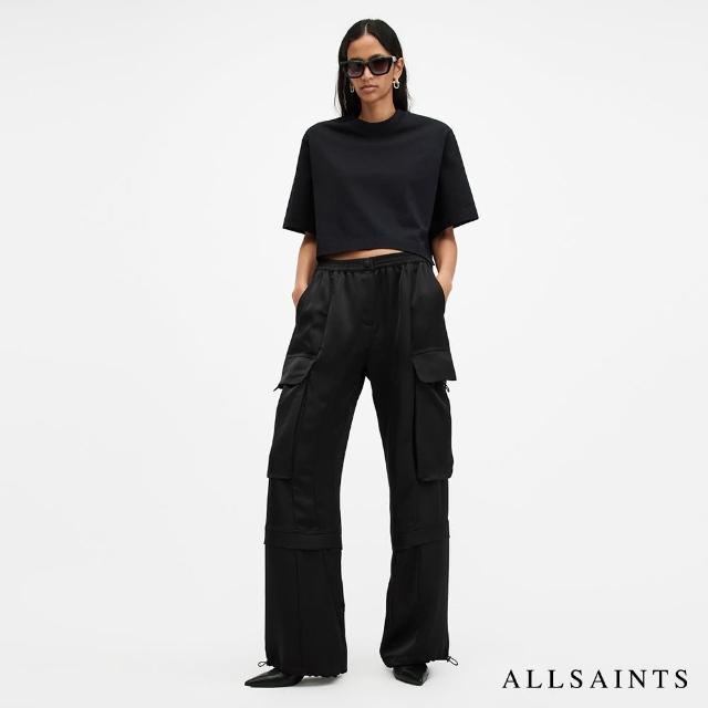 【ALLSAINTS】BARBARA 高腰軍裝工裝休閒長褲 W011TB(舒適版型)