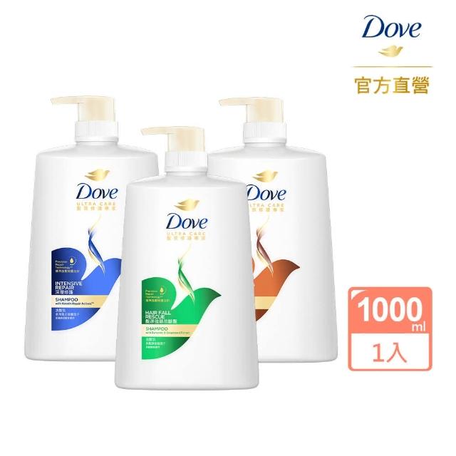 【Dove 多芬】髮質修護專家洗髮乳1000ml(深層修護/輕潤保濕/髮源強韌防斷)