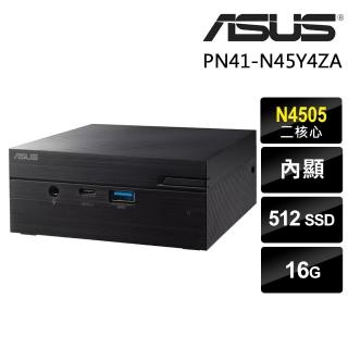 【ASUS 華碩】N4505 二核迷你商用電腦(PN41-N45Y4ZA/N4505/16G/512G SSD/W11P)