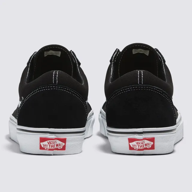 【VANS 官方旗艦】Old Skool 男女款黑白色滑板鞋/休閒鞋/帆布