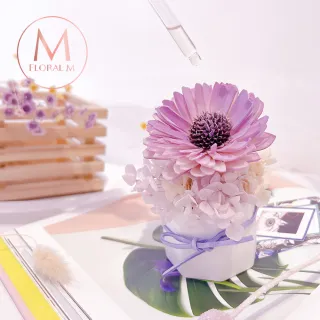 【Floral M】盛夏向日葵香氛擴香花紫色(畢業/擴香花/香氛花/花禮/香水精油/居家香氛/桌上裝飾/送禮)
