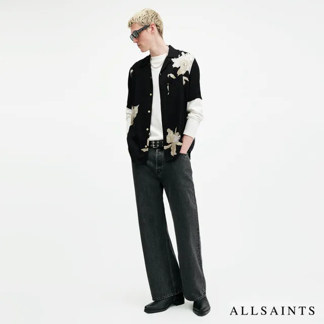 【ALLSAINTS】LACHAISE 人造絲花卉夏威夷花襯衫 M117SB(舒適版型)