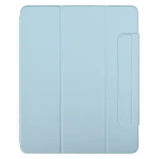 【DEVIA】DEVIA iPad Pro 11 Nappa 皮革吸磁保護套-藍色(只適用iPad Pro 11 2024款式)