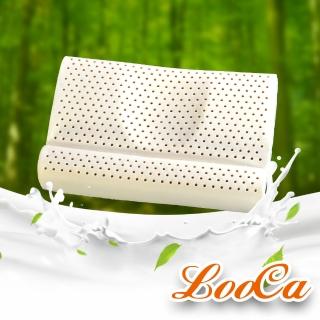 【LooCa】護頸乳膠枕頭(1入)