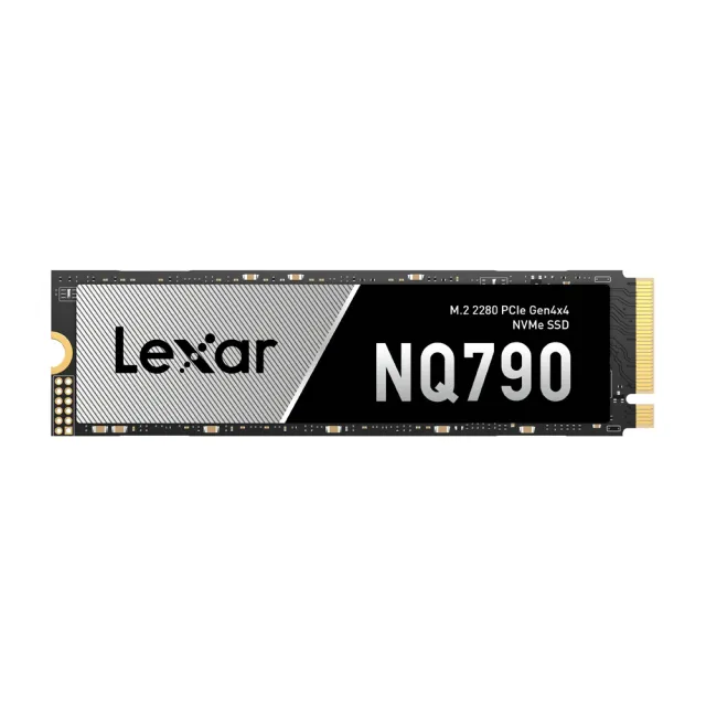 【Lexar 雷克沙】NQ790 M.2 2280 PCIe Gen4x4 NVMe 1TB SSD 固態硬碟(讀：7000MB/s 寫：6000MB/s)