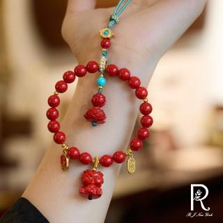 【RJ New York】本命龍年天然紅硃砂掛件(紅色)