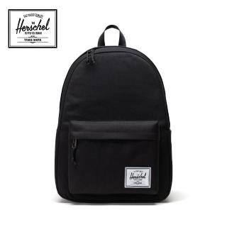 【Herschel】官方直營 後背包 16吋筆電包 書包 雙層 30L Classic XL 黑(11546-00001-OS)