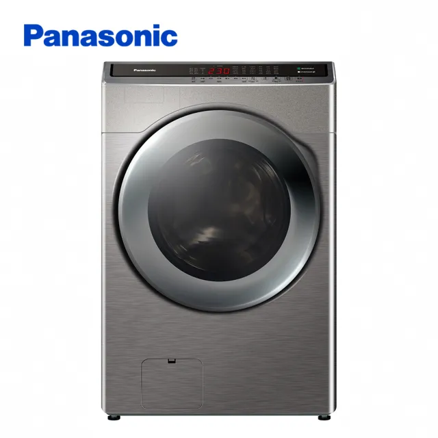 【Panasonic 國際牌】19公斤IOT智慧聯網洗脫烘滾筒洗衣機-炫亮銀(NA-V190MDH-S)