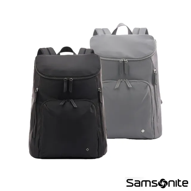 【Samsonite 新秀麗】Mobile Solution ECO抗菌防潑水輕量多功能筆電後背包15.6吋(多色可選)