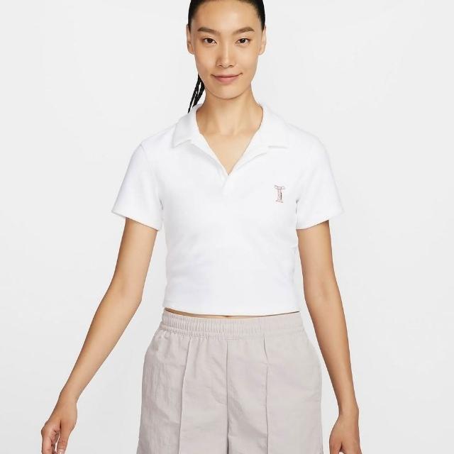 【NIKE 耐吉】AS W NSW SS POLO TOP OPP1 女短袖POLO 短袖上衣 運動 白(HJ6852100)