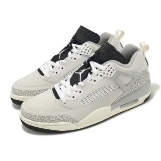 【NIKE 耐吉】休閒鞋 Jordan Spizike Low 男鞋 灰 黑 爆裂紋 低筒 喬丹(HQ1191-011)