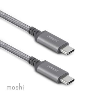 【moshi】Integra USB-C to USB-C 充電線/編織傳輸線(2.0m iPhone 15適用)