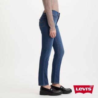 【LEVIS 官方旗艦】女款 312 中腰縮腹修身窄管牛仔褲 / 精工中藍染水洗 / 彈性布料 熱賣單品 19627-0211